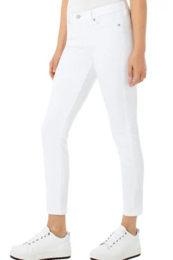 Liverpool L.A Abby Skinny Ankle - White - AT2 Online
