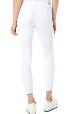 Liverpool L.A Abby Skinny Ankle - White - AT2 Online