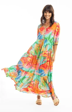 Escape by OQ Alisa V Maxi Dress - EP3 Hot