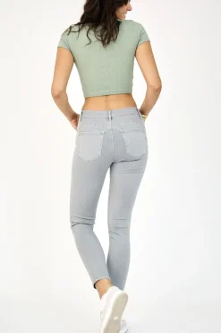 Ana & Lucy Anna High Rise Jeans - Grey - AL1 Clearance