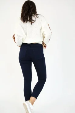 Ana & Lucy Anna High Rise Jeans - Navy - AL1 Clearance