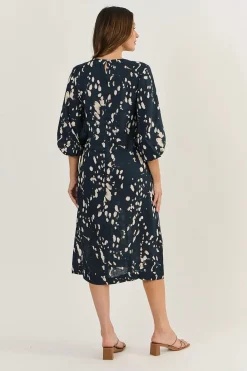 Naturals By O & J Anya Linen Dress - Universe - OJ5 New