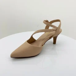 Clarice April Pointed Heel - Nude - C2 Discount