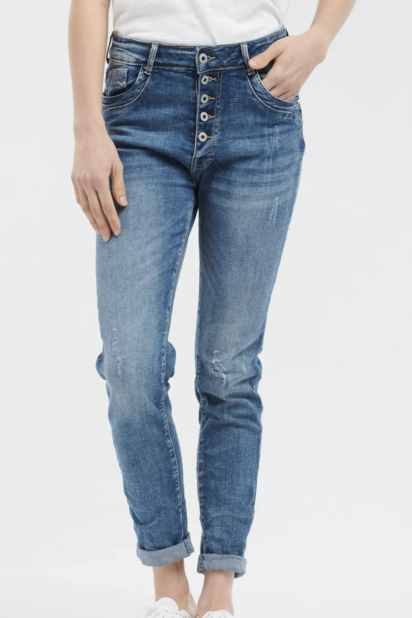 Italian Star Ashley Jeans - Denim - IS27 Outlet
