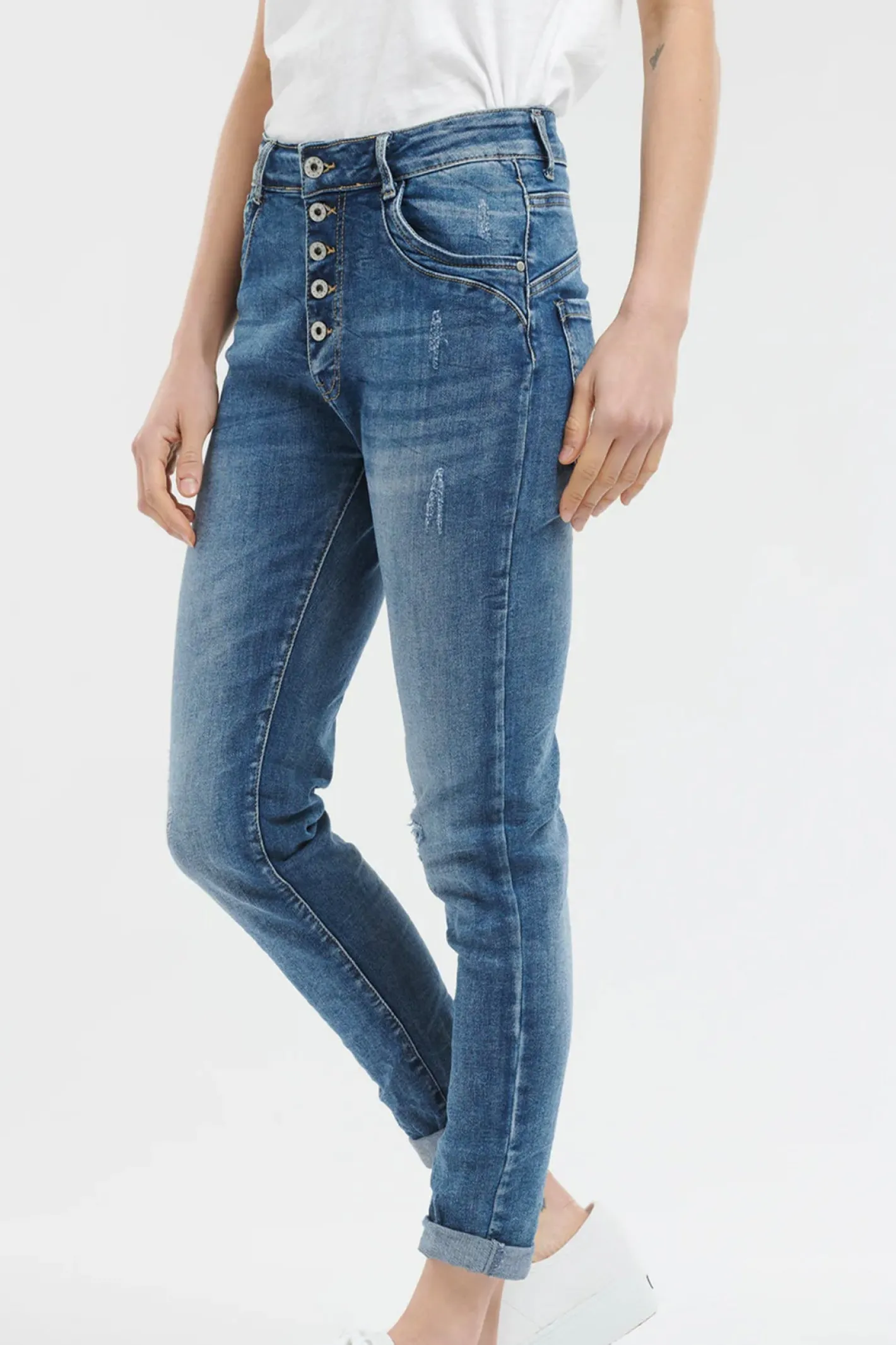 Italian Star Ashley Jeans - Denim - IS27 Outlet