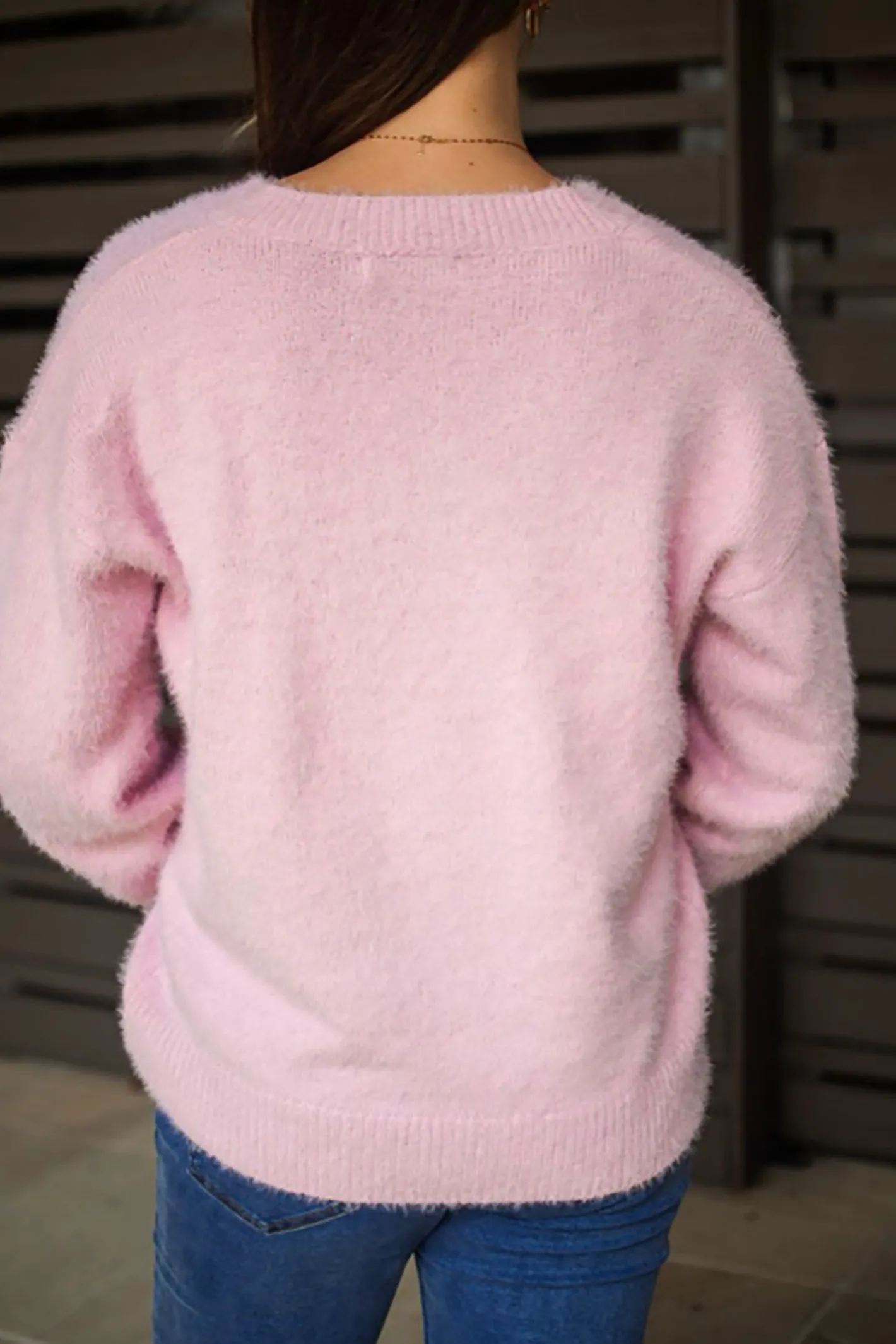 Pizazz Boutique Aurelia Jumper - Baby Pink - SO6 New