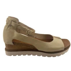 Django & Juliette Brayan Wedge - Almond - DJ37 Hot