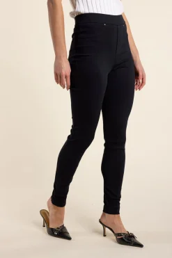 Two-T's Brielle Pull On Pant - Black - TT40 Discount