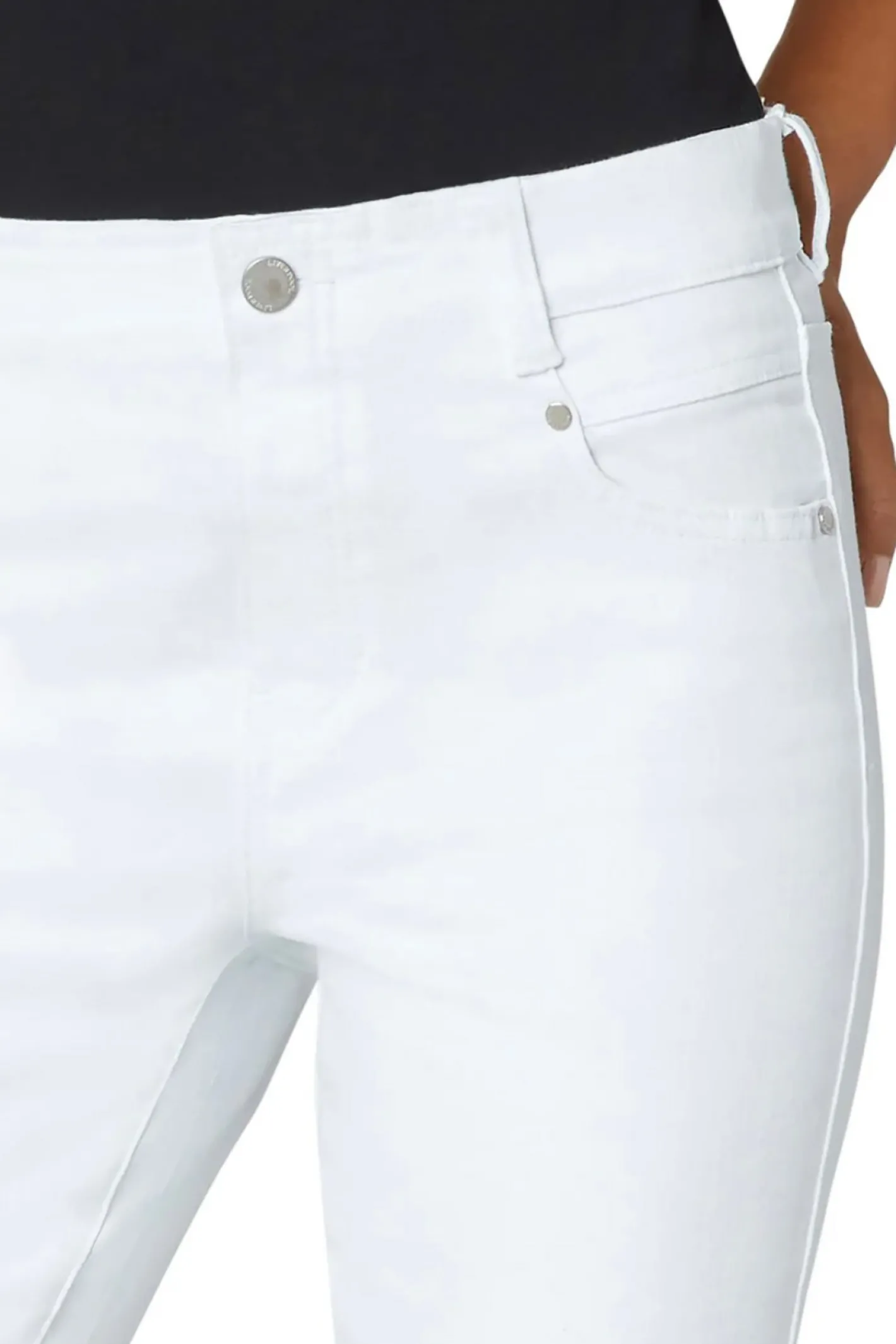 Liverpool L.A Bright White Gia Glider Ankle Jean - AT8 Best