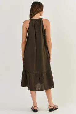 Naturals By O & J Brooklyn Dress - Espresso - OJ15
