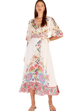 Rubyyaya Camille Wrap Dress - Multi - RY2