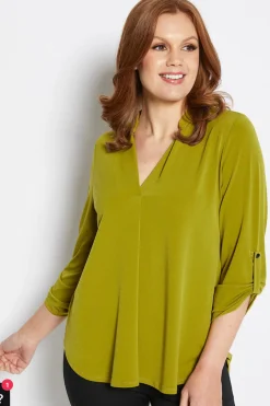 Philosophy Chartreuse Kafton Nehru Tunic - PH29
