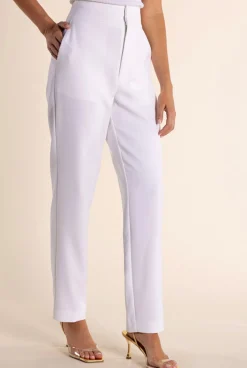 Two-T's Clare 7/8 Suit Pant - White - TT51 New