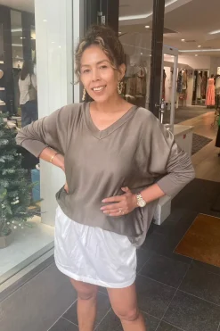 Cindy G Clarice Top - Mocha - CG5 Online