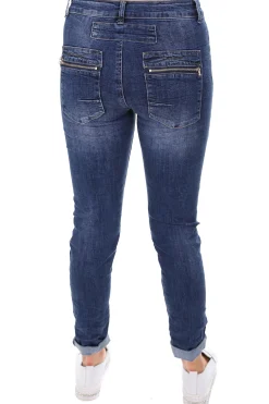 Italian Star Classic Button Jeans - Denim - IS10 Clearance