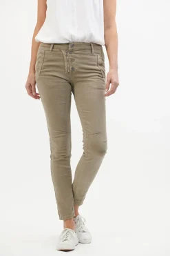 Italian Star Classic Button Jeans - Elk - IS10 Outlet