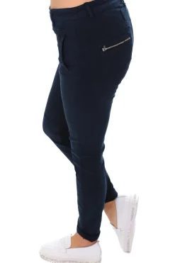 Italian Star Classic Button Jeans - Indigo - IS10 Outlet