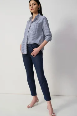 Joseph Ribkoff Classic Slim Jeans - Denim - JR36 Discount