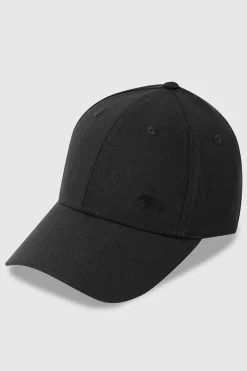 Running Bare Cleo Bear Linen Cap - Black - RB13 Outlet