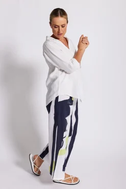 See Saw Collared Tunic Top - White - SS12 Discount