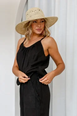 Free Angel Comodo Singlet Top - Black - FA26 Outlet