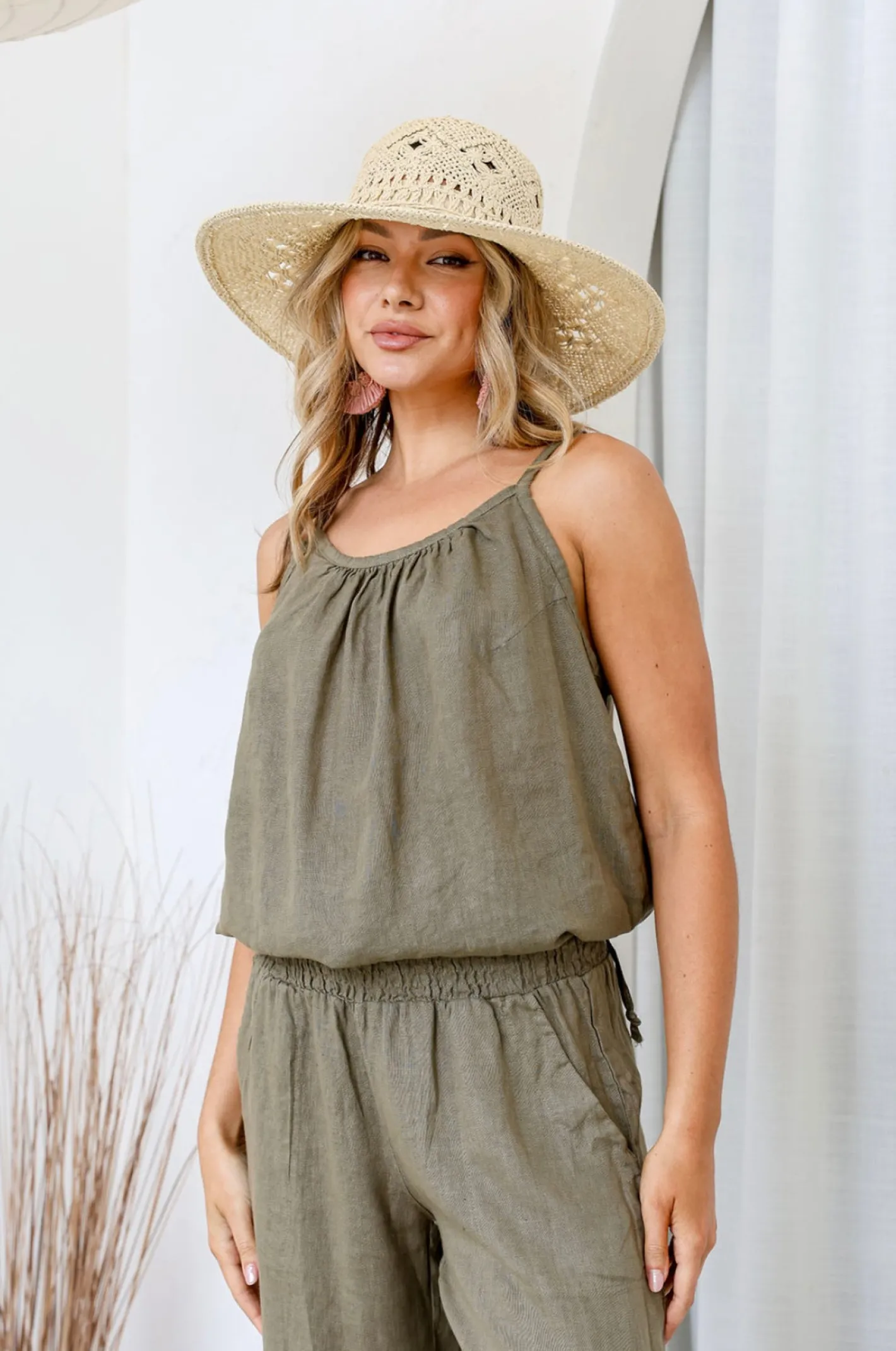 Free Angel Comodo Singlet Top - Slate - FA26