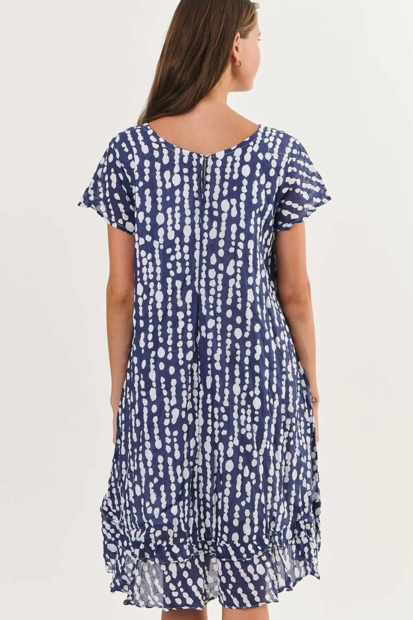 Namastai Corindi Cotton Dress - Freshwater Pearl - N4 Outlet