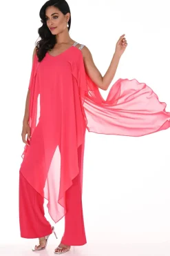Frank Lyman Corlette Jumpsuit - Dahlia - FL272 Best