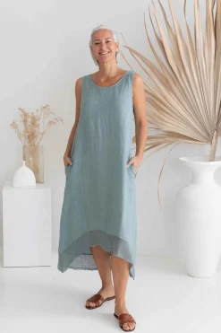 The Italian Cartel Cortina Dress - Blue - IC50