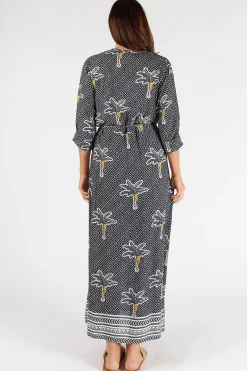 Lula Soul Dominica Kaftan - Ebony - LS9 Clearance