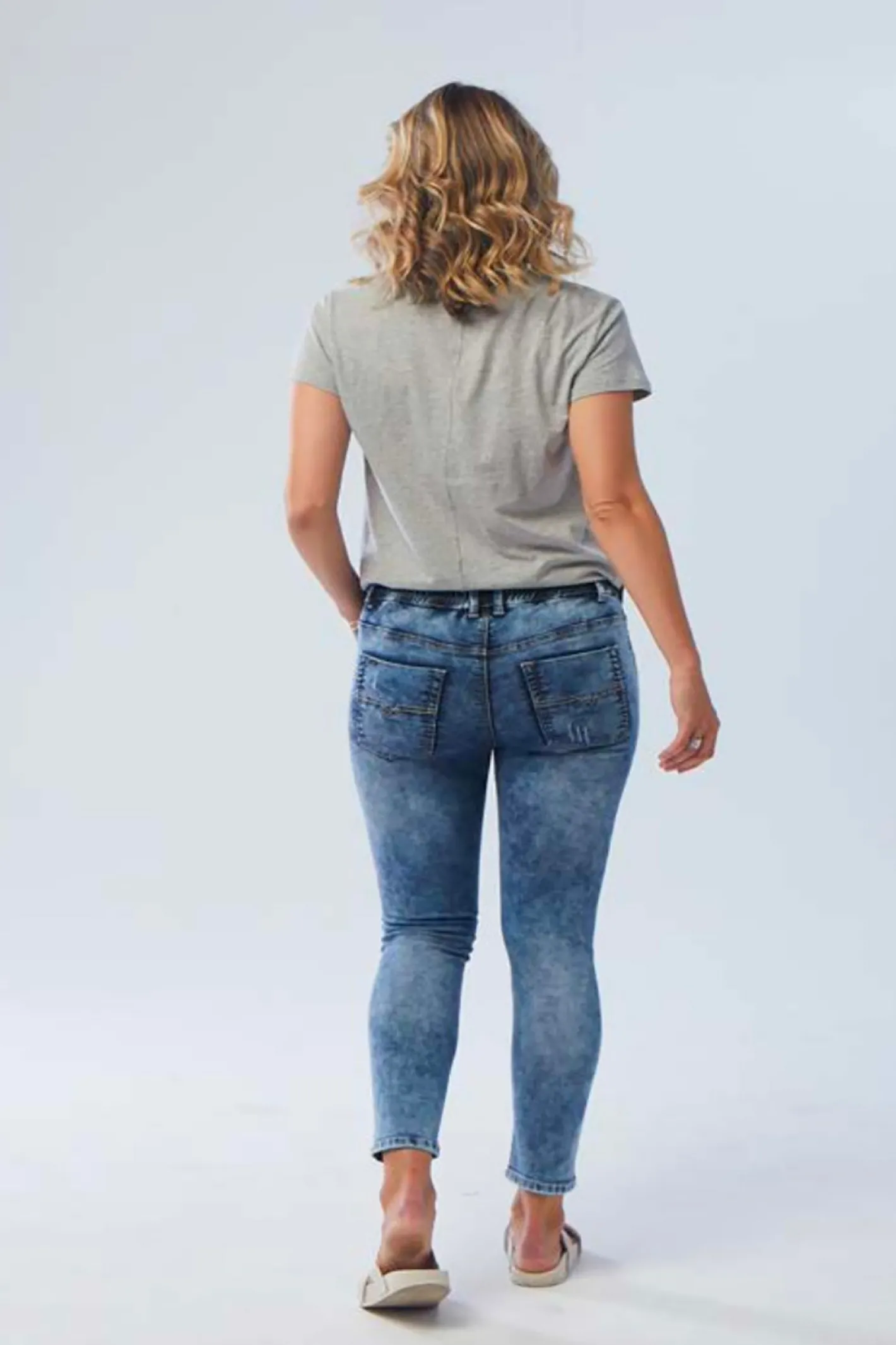 New London Jeans Dundee Hybrid Jogger Jeans - Wash - NLJ7 New