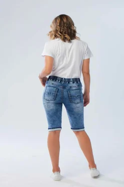 New London Jeans Dundee Hybrid Jogger Short - WASH - NLJ21 Outlet