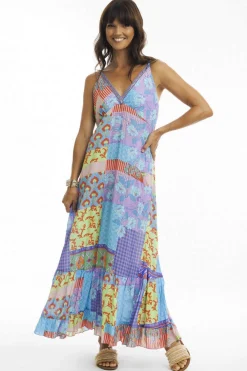 Escape by OQ Ella Maxi Dress - Multi - EP4 Hot
