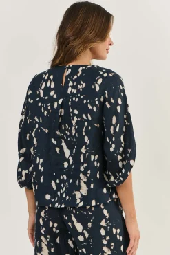 Naturals By O & J Ember Linen Top - Universe - OJ40 Best