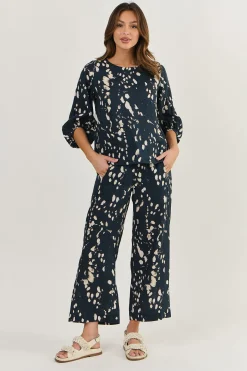 Naturals By O & J Ember Linen Top - Universe - OJ40 Best