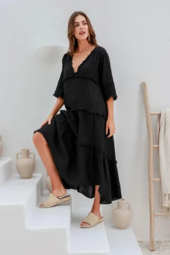 The Italian Cartel Emily Dress - Black - IC40 Sale