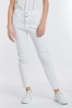 Italian Star Emma Stretch Jeans - White - IS5 Sale