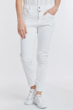 Italian Star Emma Stretch Jeans - White - IS5 Sale
