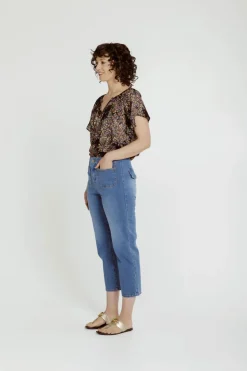 New London Jeans Epping Jean - Washed Denim - NLJ31 Discount