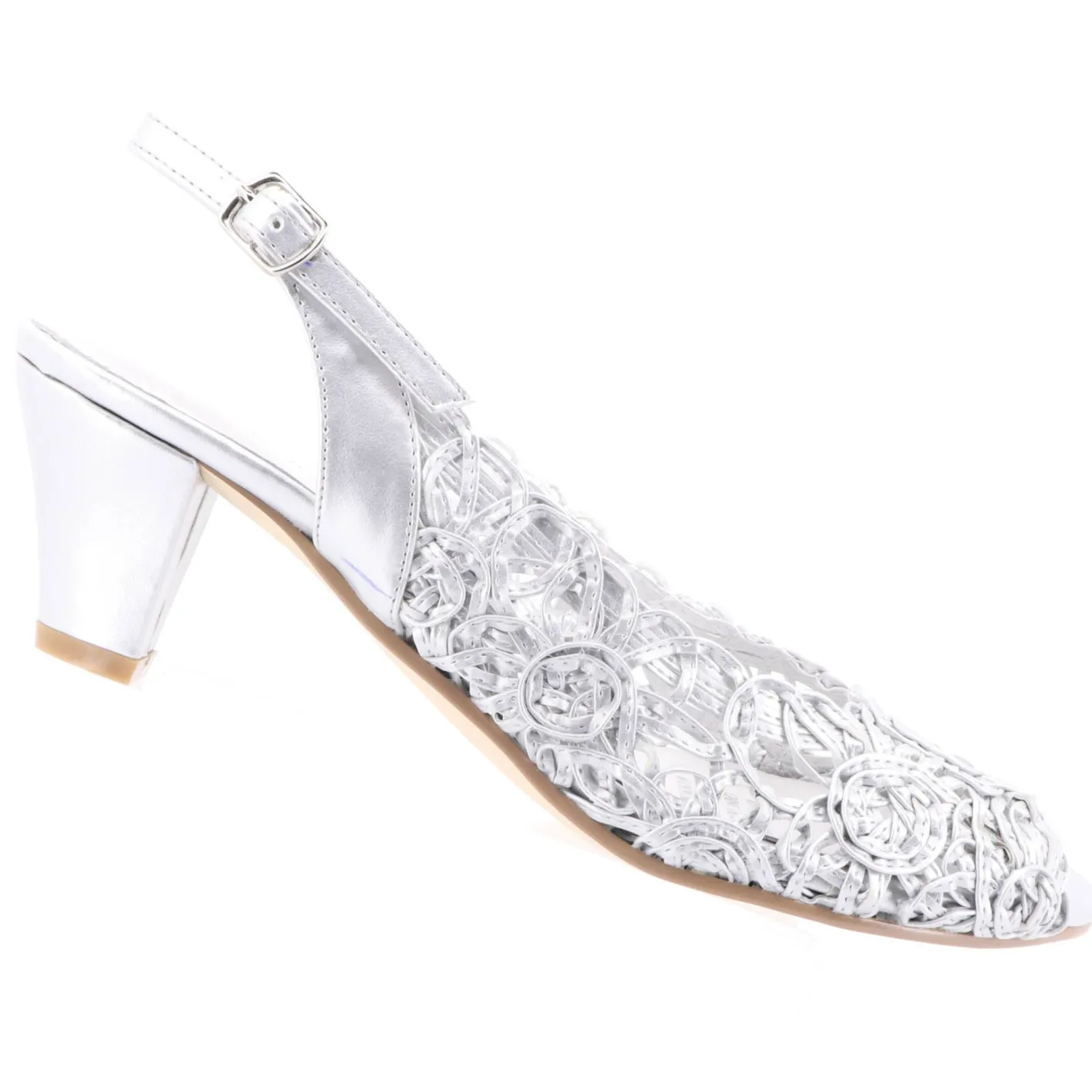 Emma Kate Event Heels | Silver | EK1 Clearance