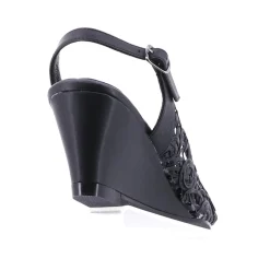 Emma Kate Excel Wedge | Black | EK2 Outlet