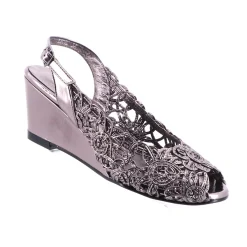 Emma Kate Excel Wedge | Pewter | EK2