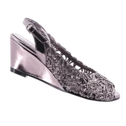 Emma Kate Excel Wedge | Pewter | EK2