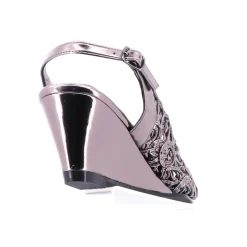 Emma Kate Excel Wedge | Pewter | EK2
