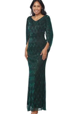 Zaliea Faith Lurex Dress - Jade -Z24 Outlet