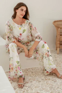 The Italian Cartel Fiorella Floral Pant | IC10 Online