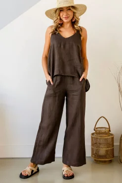 Free Angel Fleur Pant - Chocolate - FA29 Best