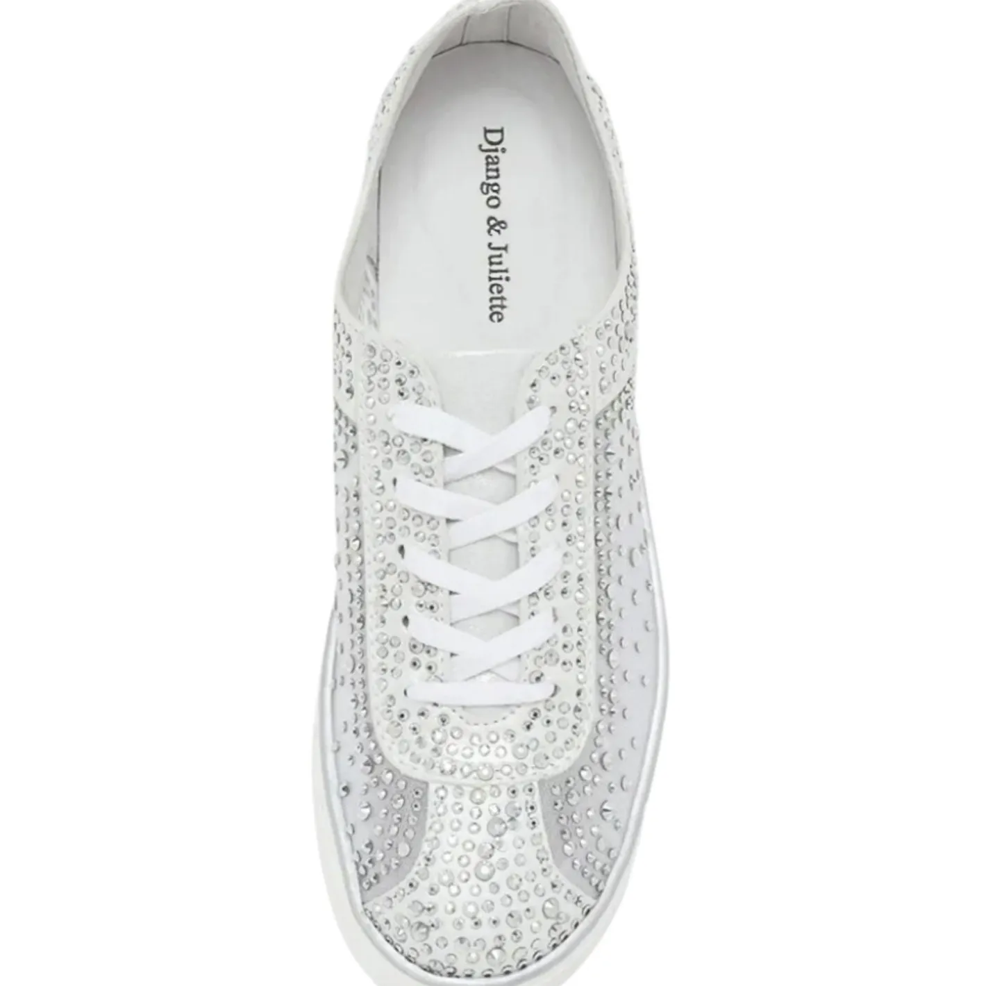 Django & Juliette Flip Sneaker - White - DJ20 Hot