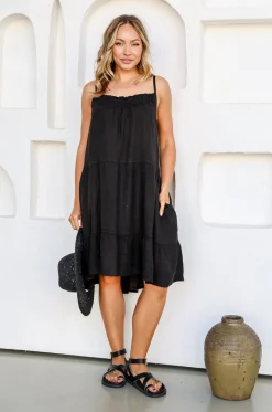Free Angel Flirty Dress - Black - FA28 Online