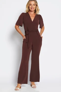Philosophy Flutter Jumpsuit - Chocolate - PH3